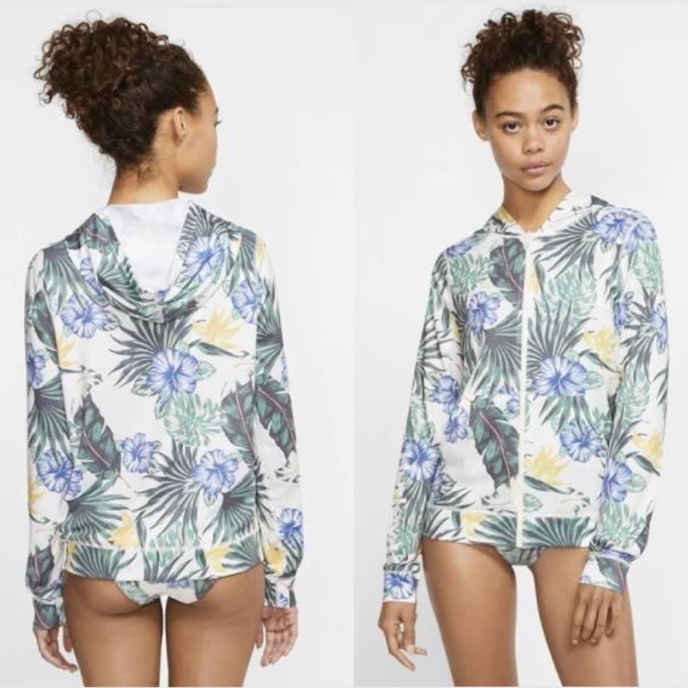 Hurley One & Only Lanai Hooded Zip Rashguard